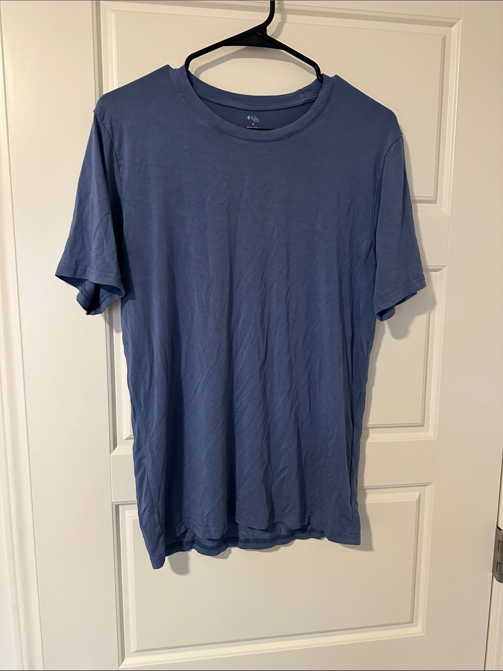 Kyte BABY Men's Short Sleeve Crew Tee in Slate Blue